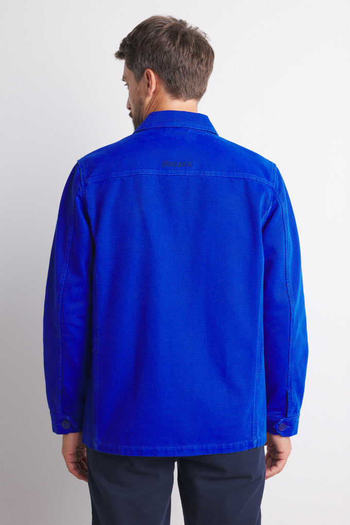 Mousqueton Canvas Work Jacket / Cobalt