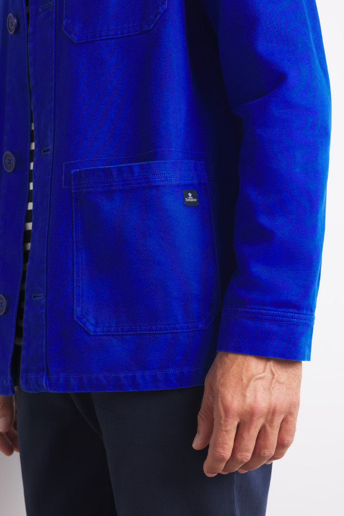 Mousqueton Canvas Work Jacket / Cobalt