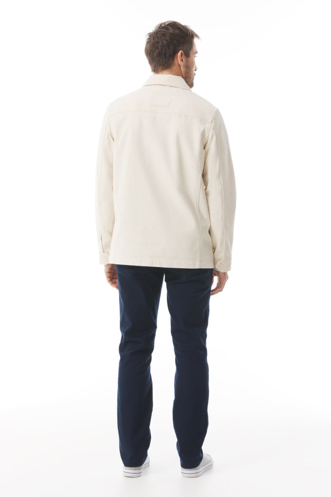 Hizilig Mens Work Jacket / Ecru - Domestic Science Home