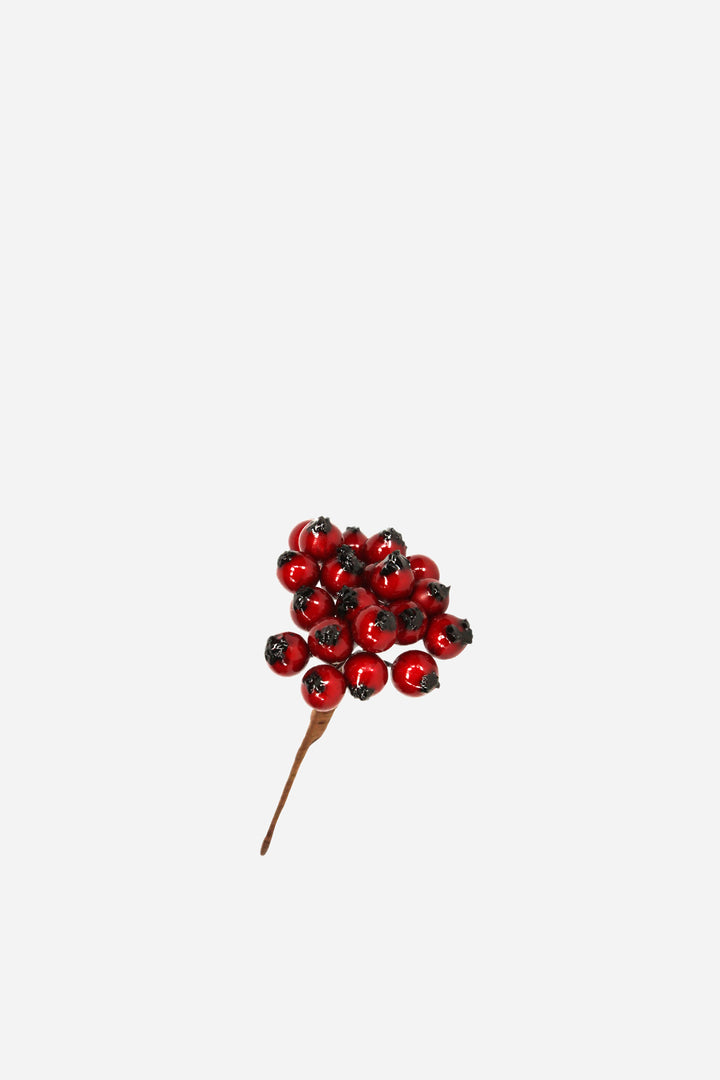 Red Holly Berry Bunch / 8cm