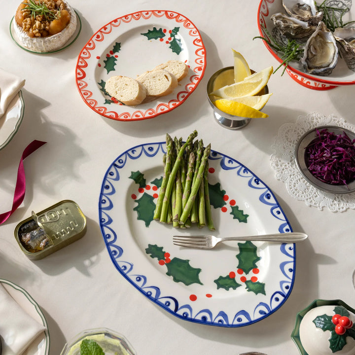 Holly Serving Platter / Large