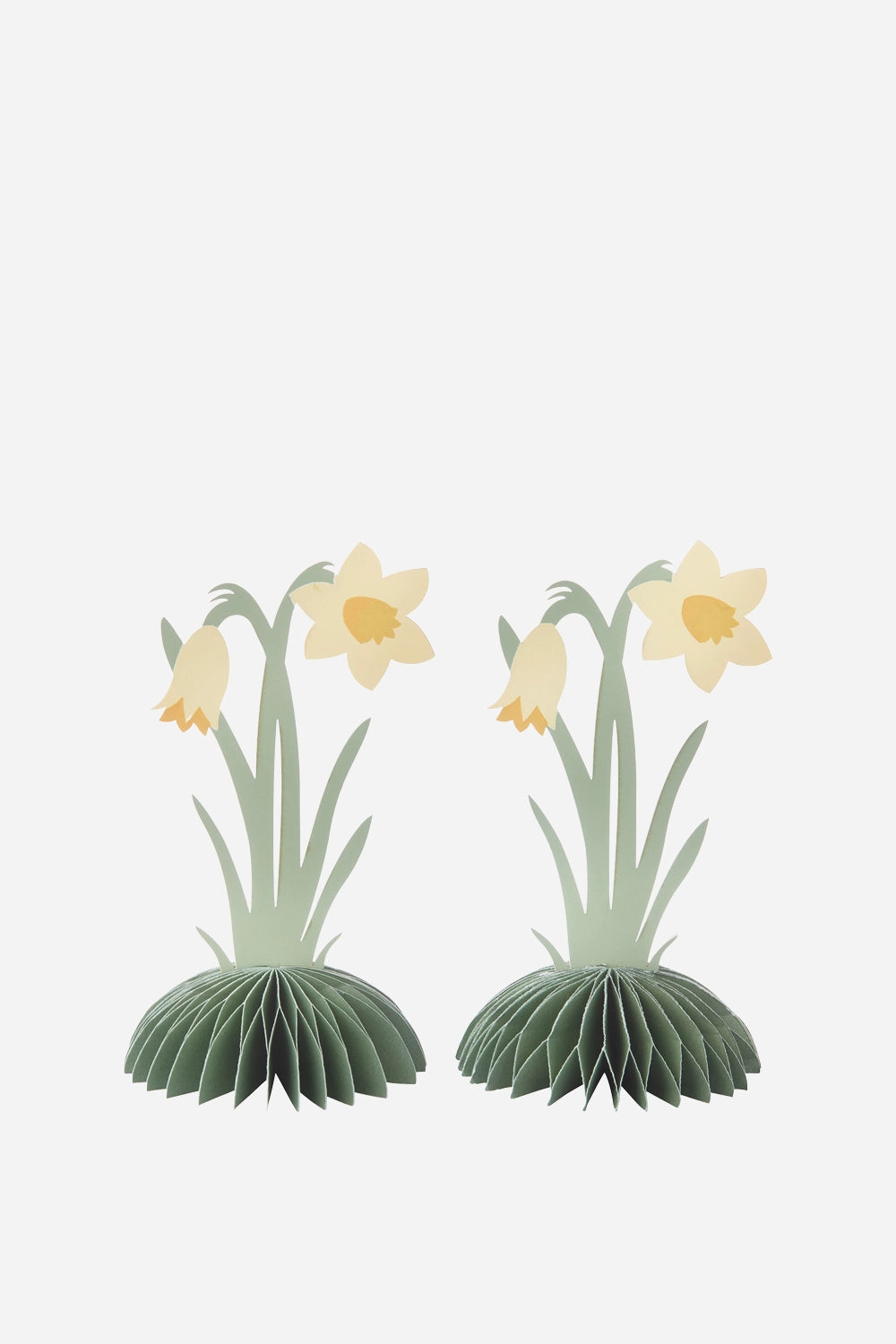 paper daffodil decorations