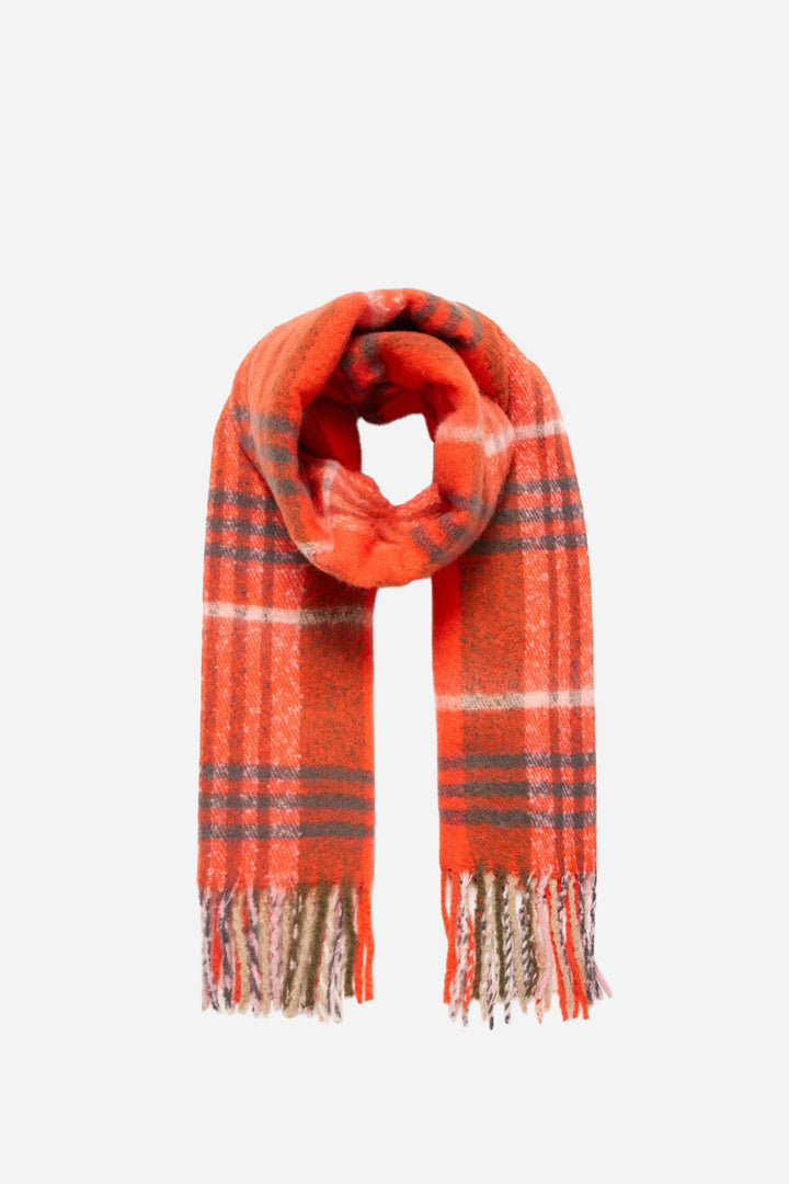 Patterned Scarf Iaelma / Tangerine Tango