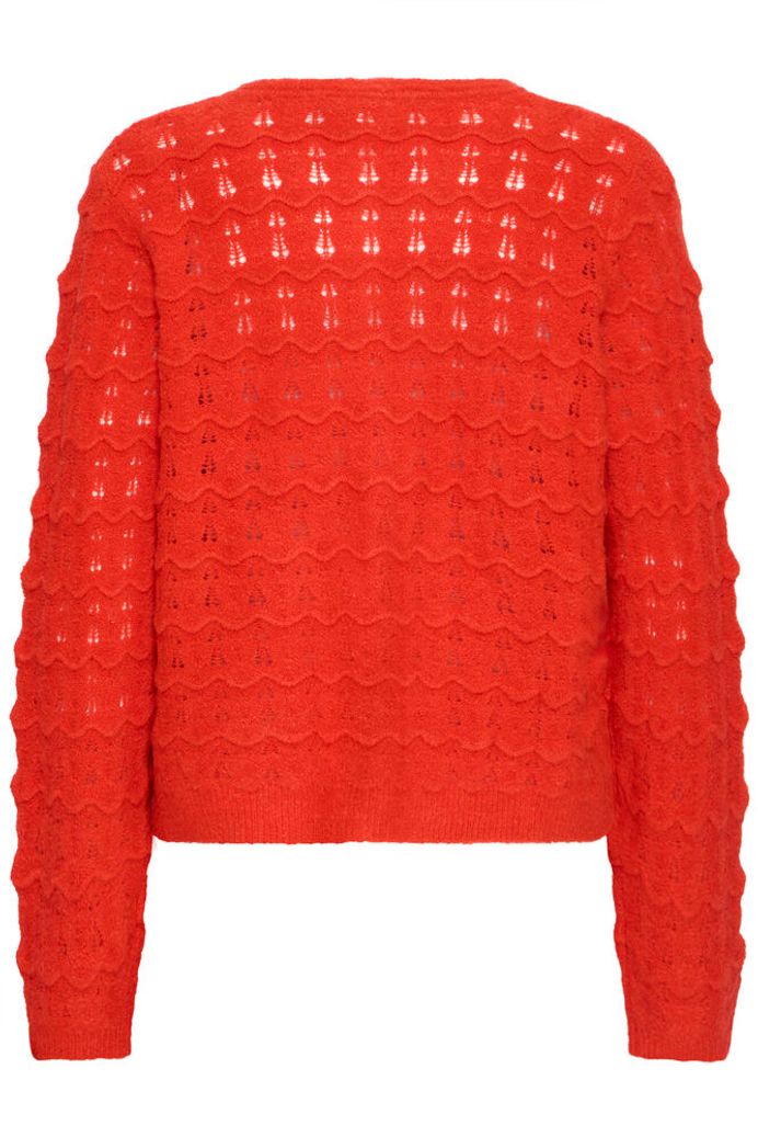 Ihbaila Cardigan / Fiery Red