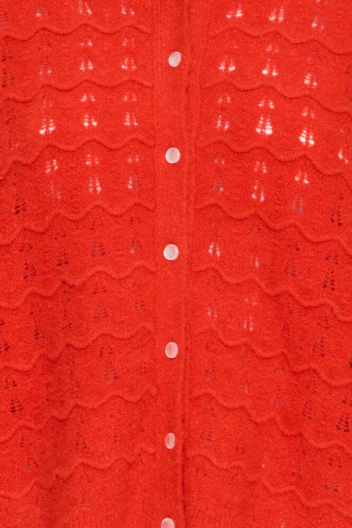 Ihbaila Cardigan / Fiery Red