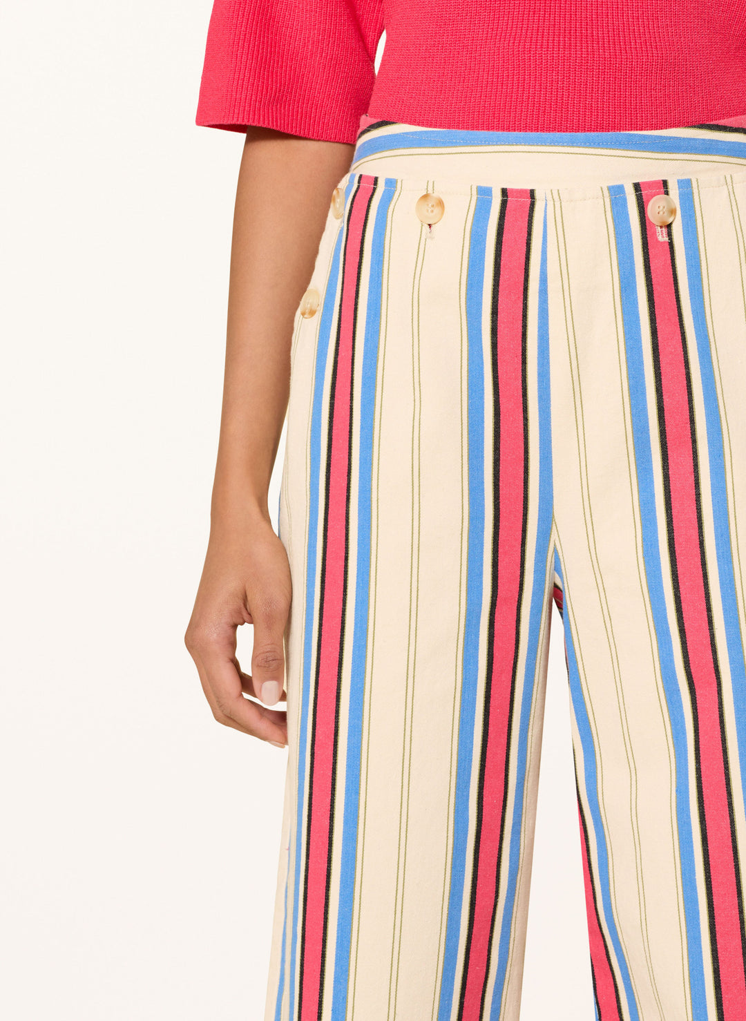 IHFANIA / Trousers / Blue Red