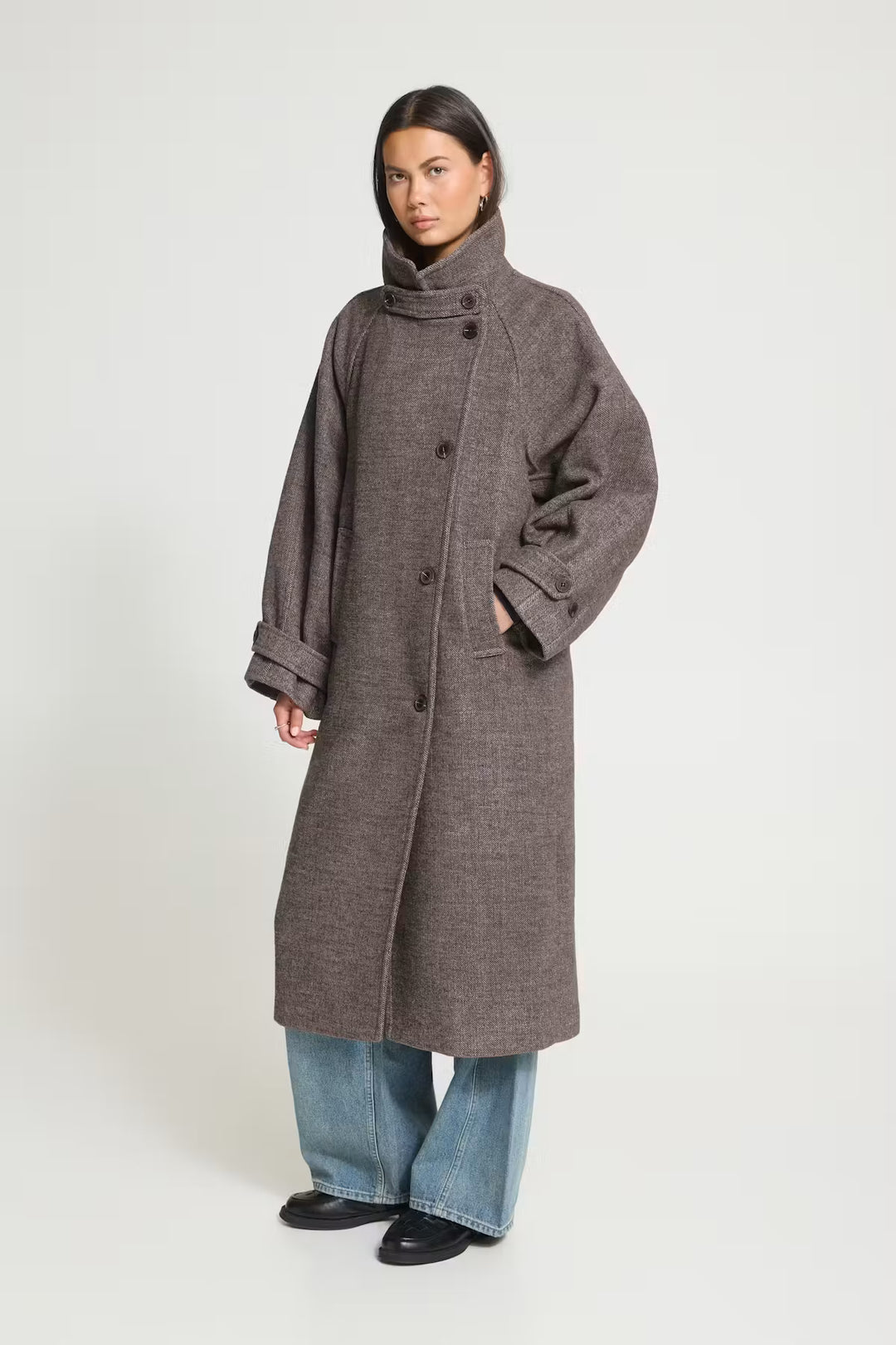 Ihgaziva Coat Chocolate Brown