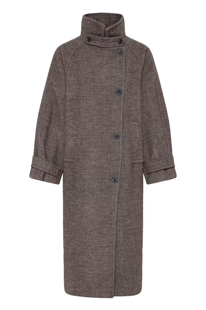 Ihgaziva Coat Chocolate Brown