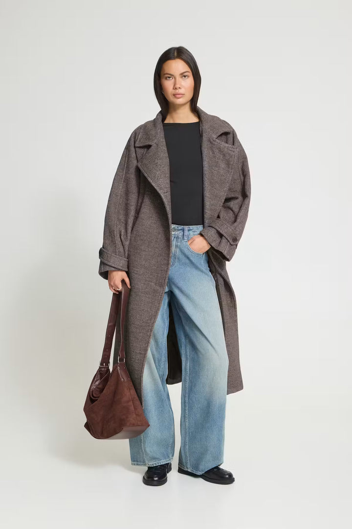 Ihgaziva Coat Chocolate Brown