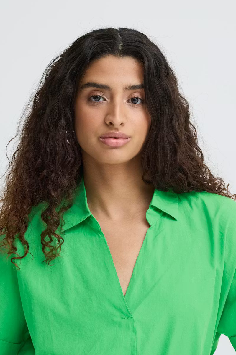 Ihimana Shirt / Bright Green