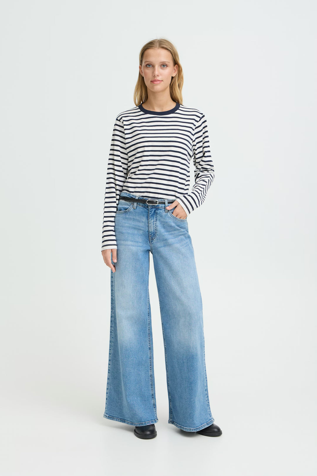 IHMIRA LOOSE / LS T-Shirt / Total Eclipse