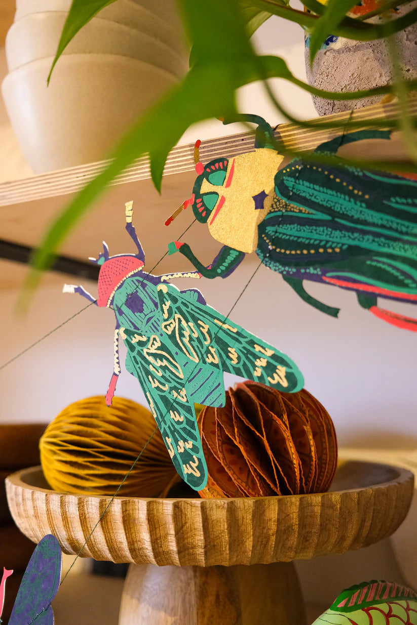 Chevrons Insect Garlands / Insects – Domestic Science Home