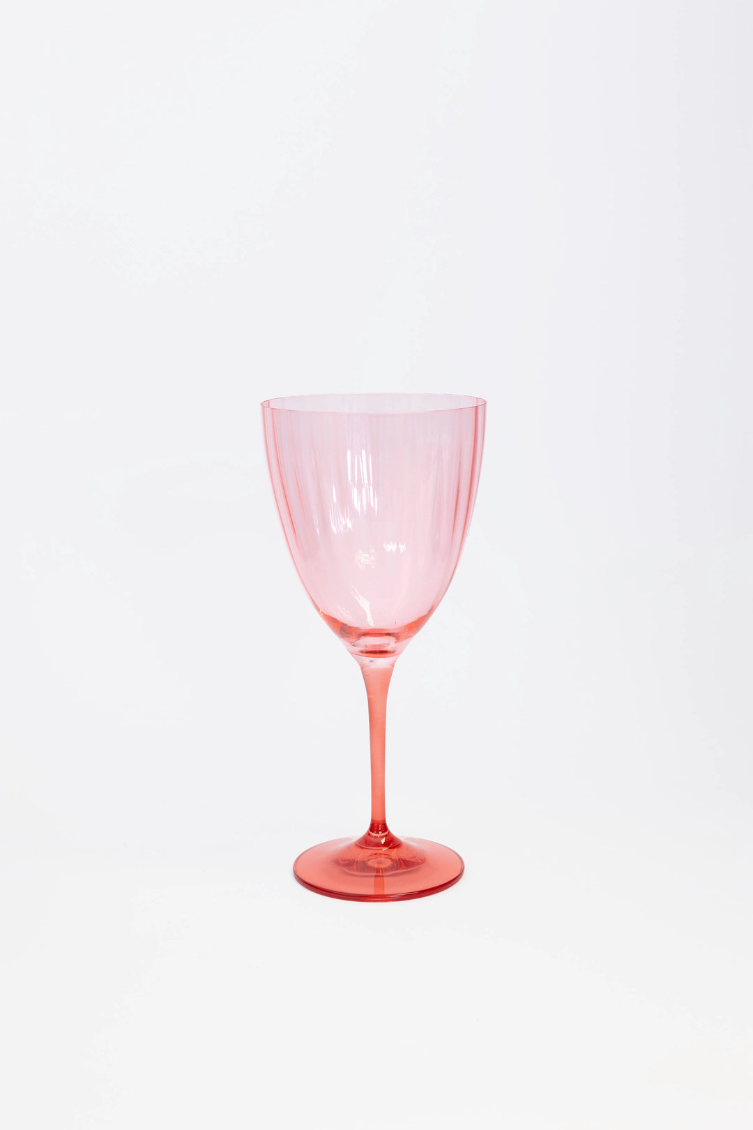 Anna + Nina Garden Pink Wine Glass
