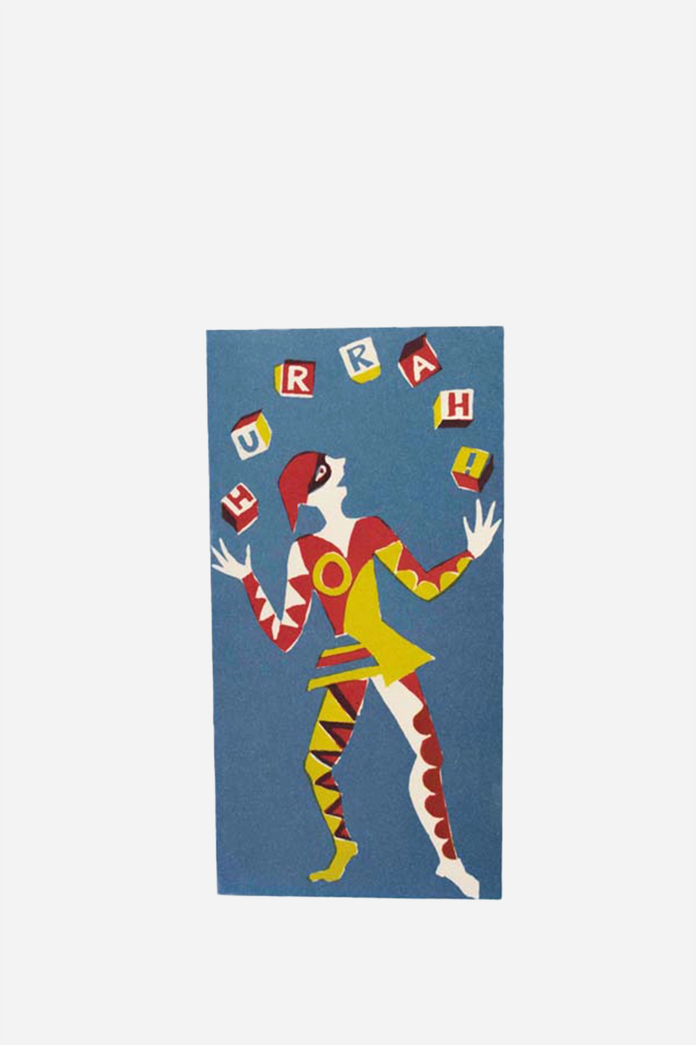 Juggler Hurrah! Card - Domestic Science Home