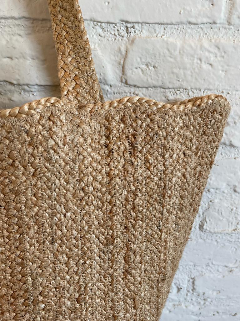 Natural Scallop Tote Small - Domestic Science Home