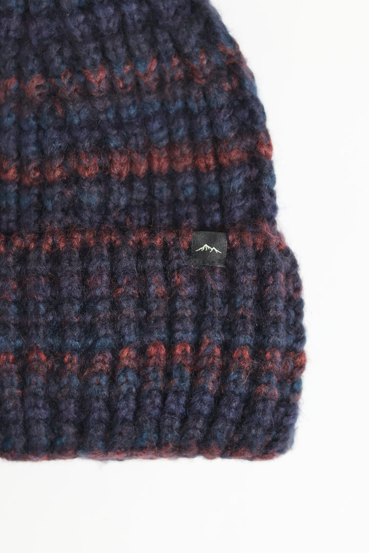 Kita Beanie / Navy Burgundy