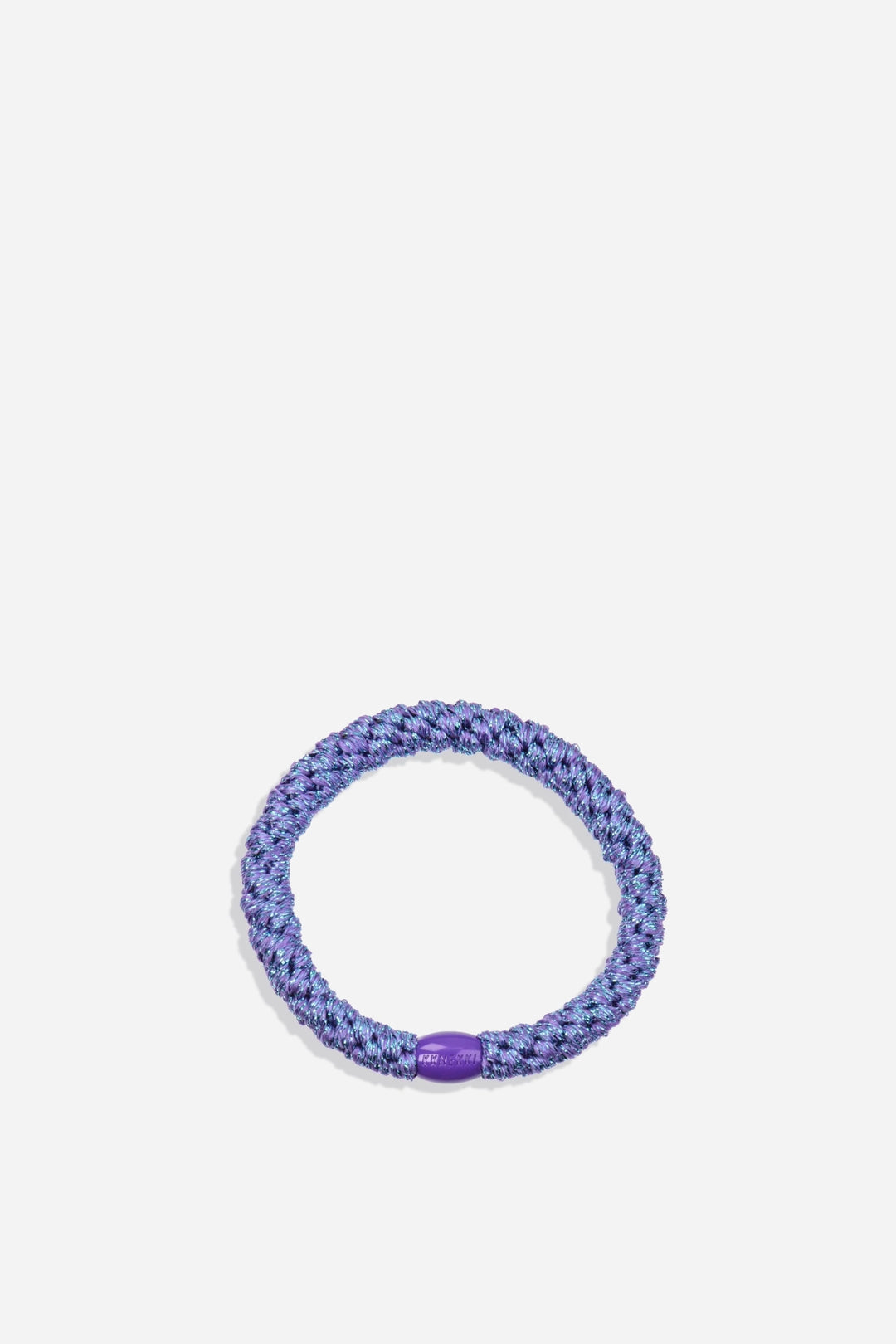 Kknekki Hair Tie / Purple Blue Glitter