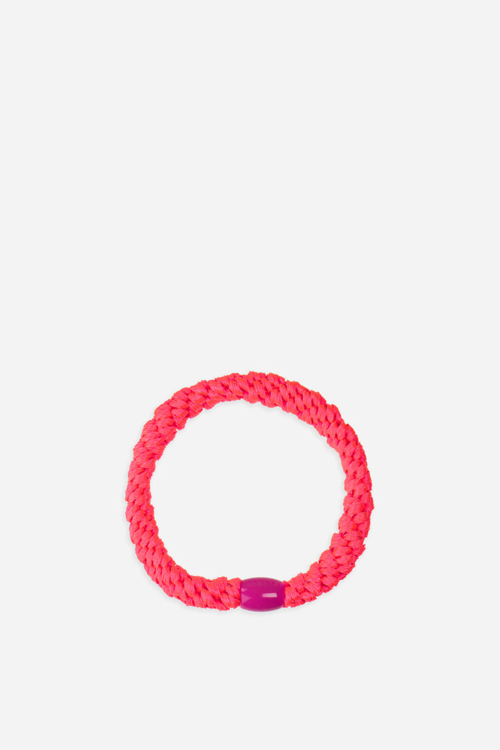 kknekki hair tie neon pink
