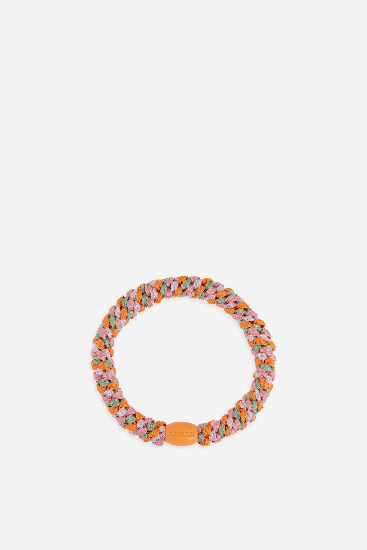 kknekki hair tie orange pistachio