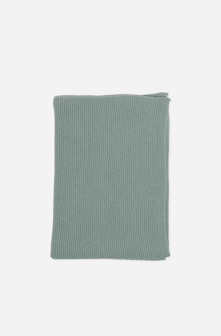 Knitted Towel / Dusty Green