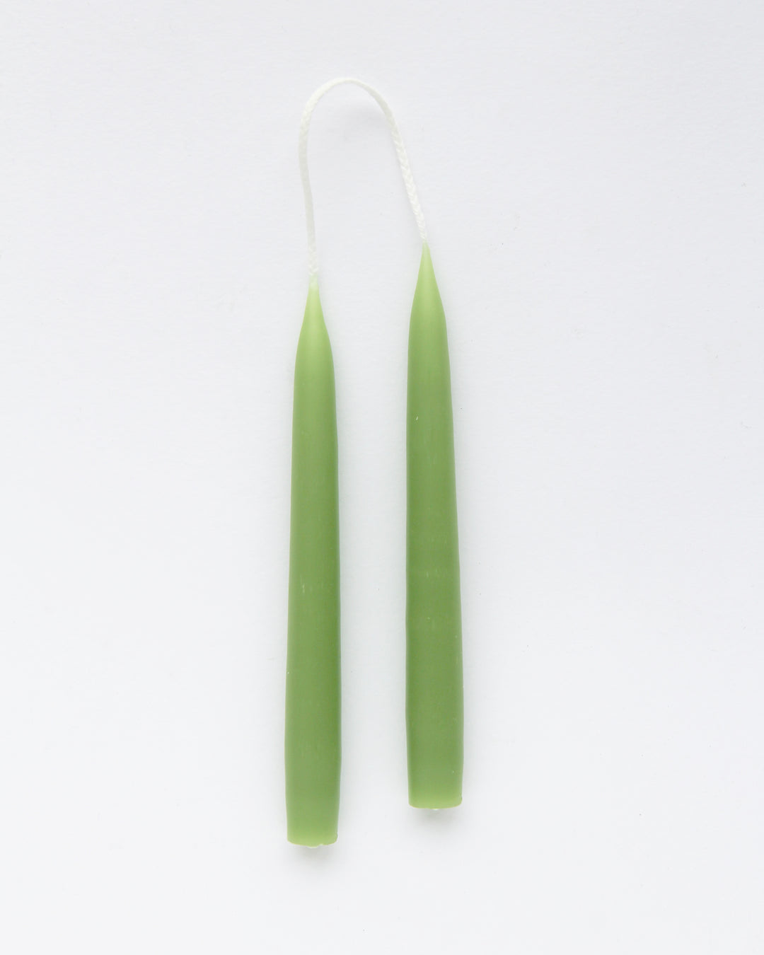 Small Pair of Candles / Green