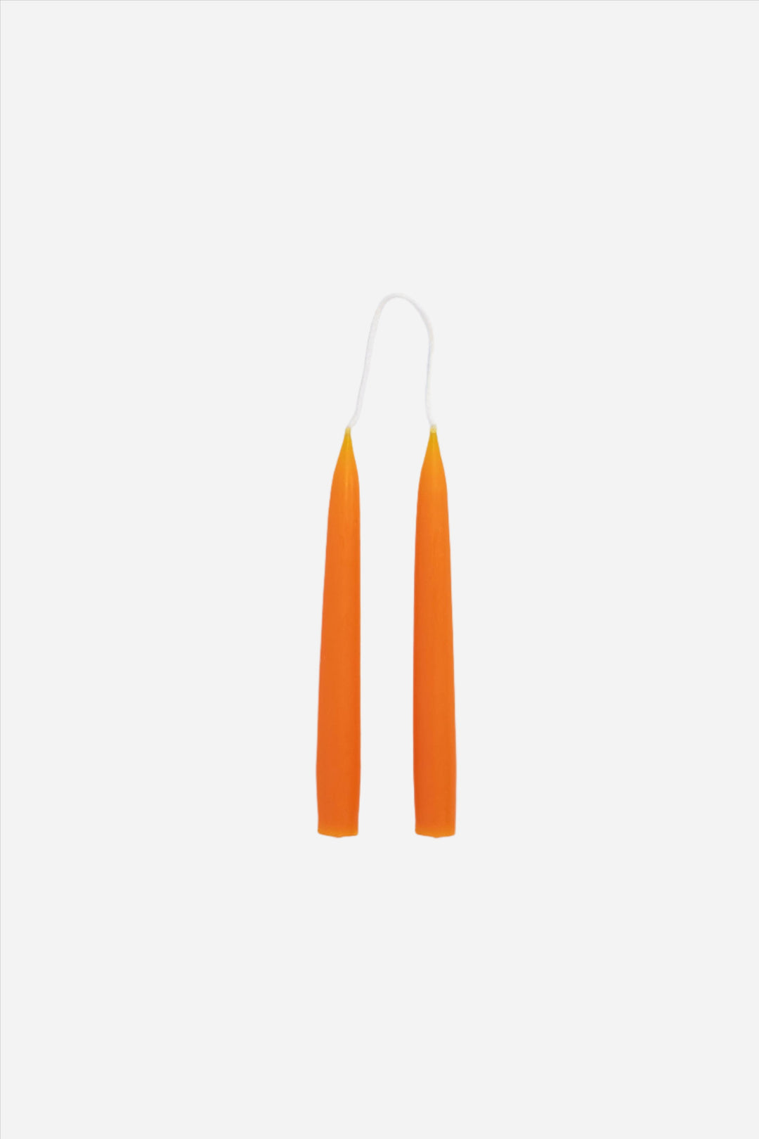 Small Pair of Candles / Orange