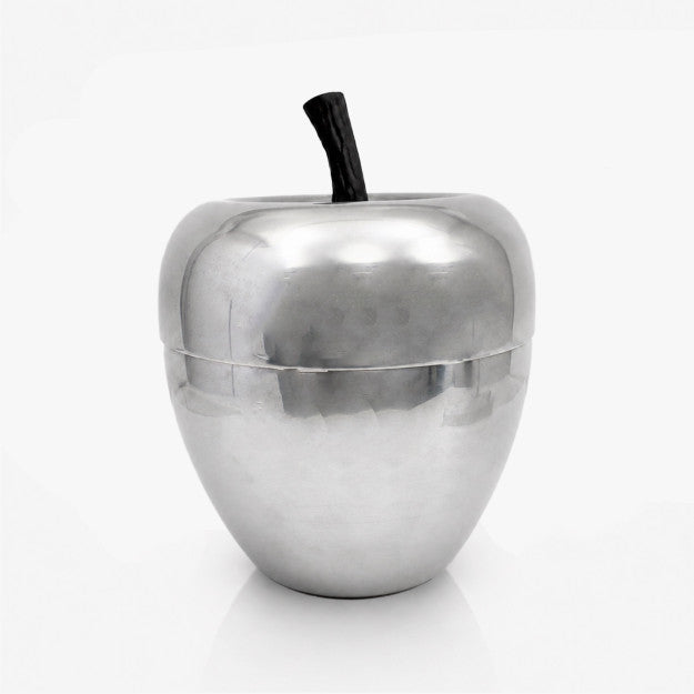 Apple Ice Bucket Lrg Silver