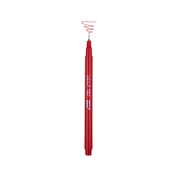 red fineliner pen 