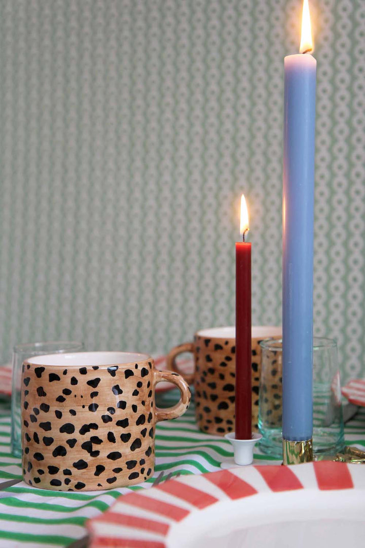 Leopard Print Mugs / Set 2