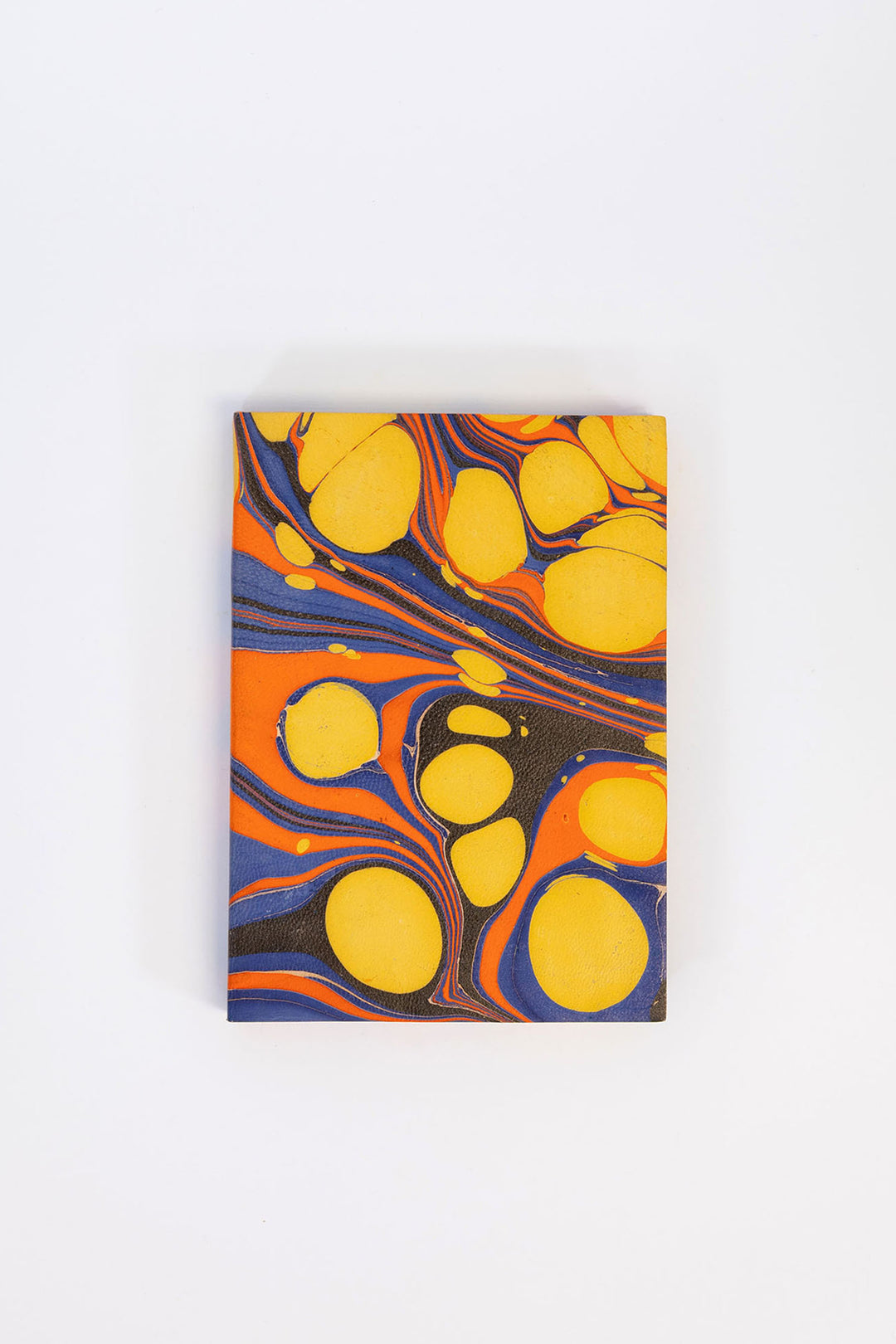 Marbled Notebook / Blue Yellow