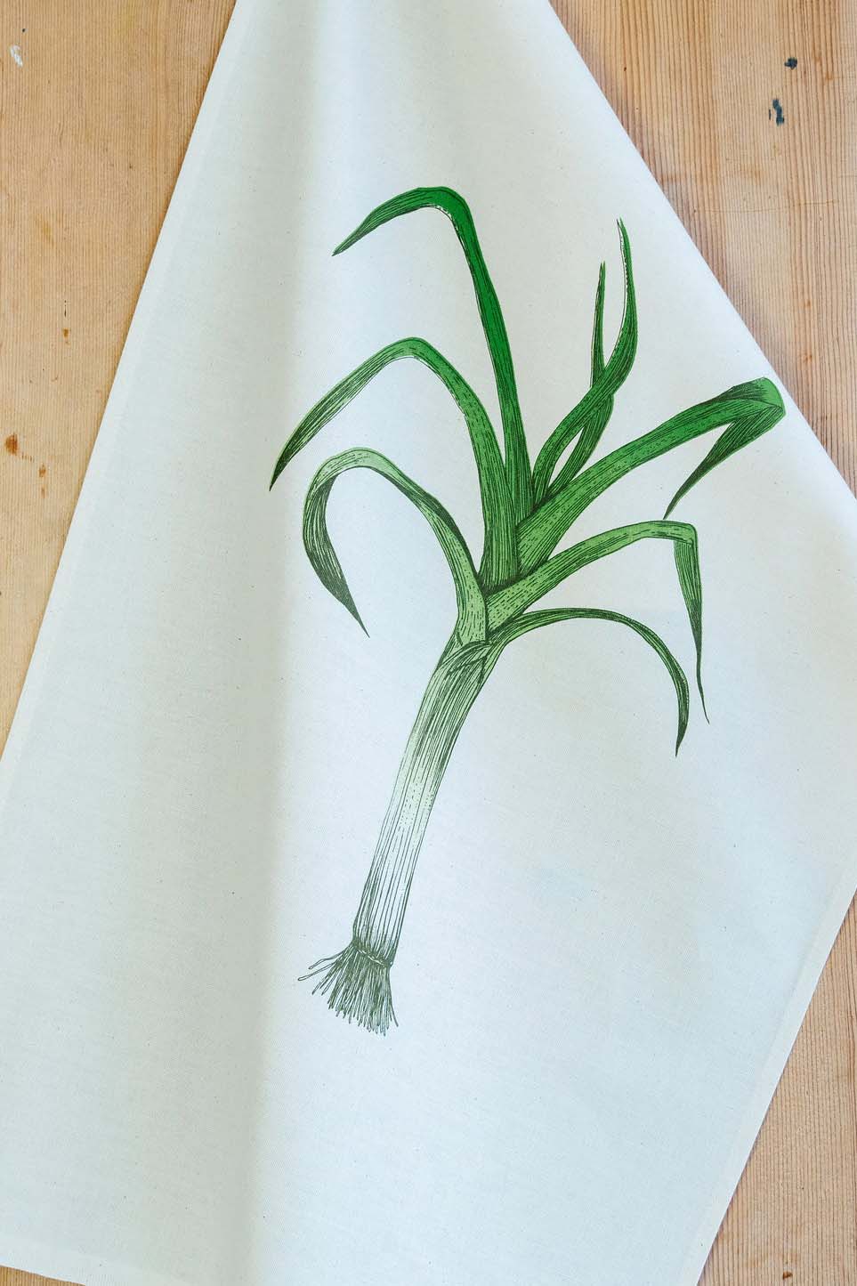 Leek Tea Towel