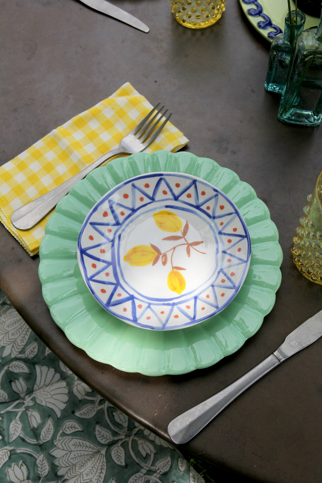 Plate Lemon Moroccan / Asst
