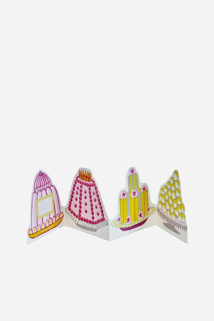 3D Let us Eat Cake Card