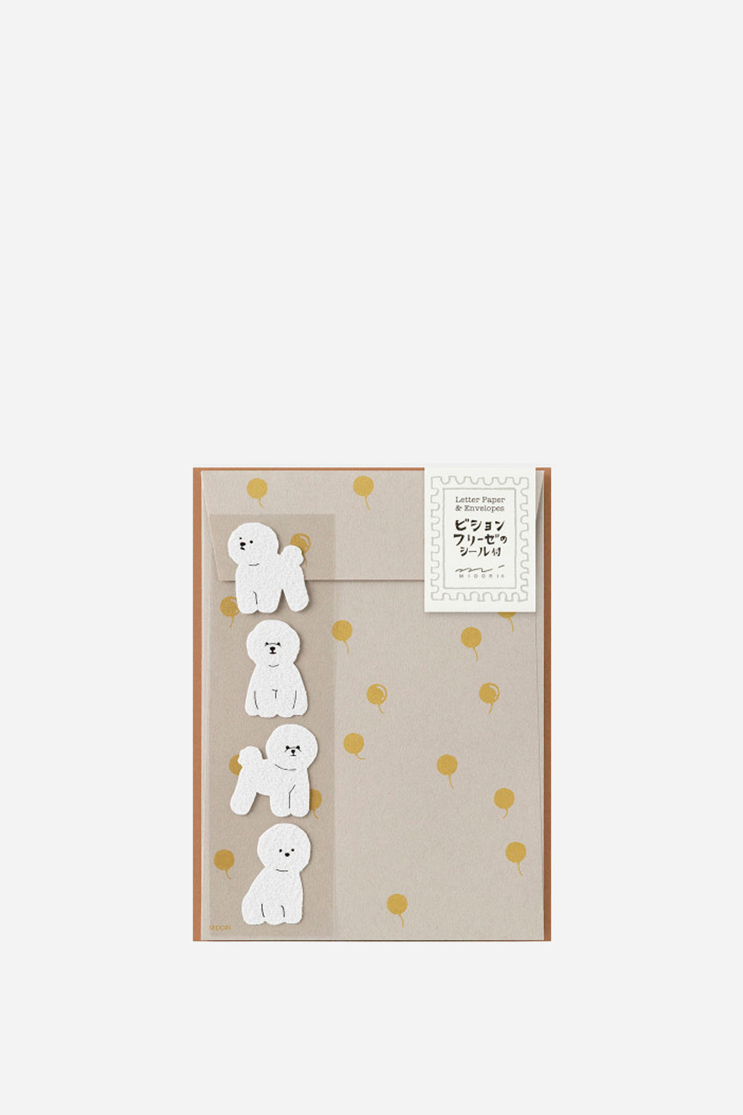Midori Letter Paper & Envelopes with Stickers