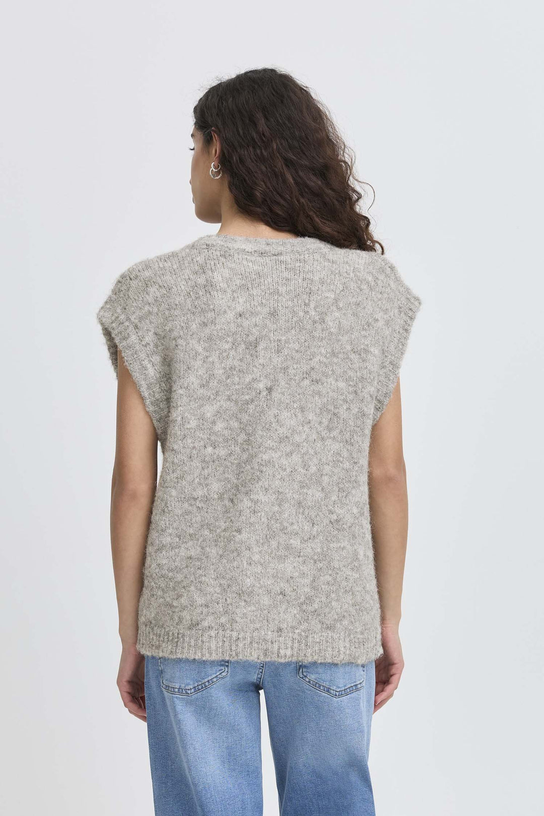 Ihbelablue Waist Coat / Light Grey