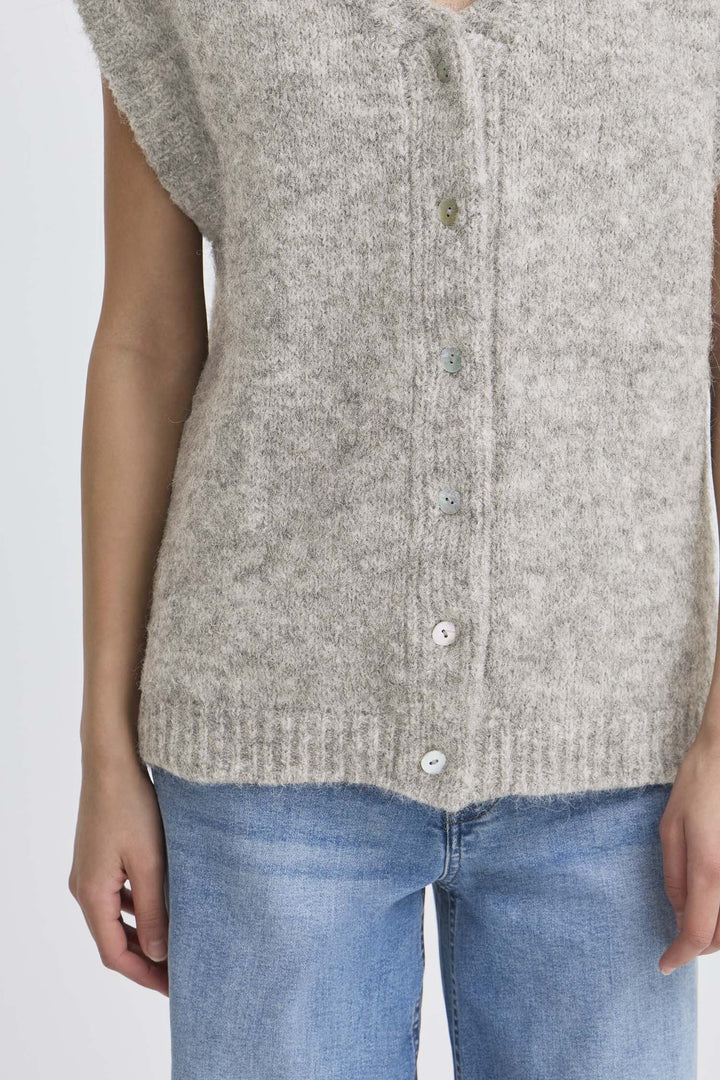 Ihbelablue Waist Coat / Light Grey