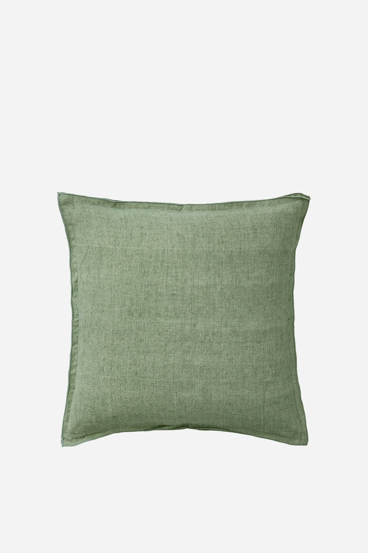 Linen Cushion 50x50cm / Seagrass - Domestic Science Home