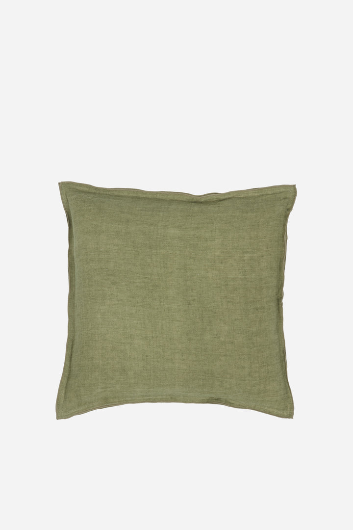 Linen Cushion 50x50cm / Olive