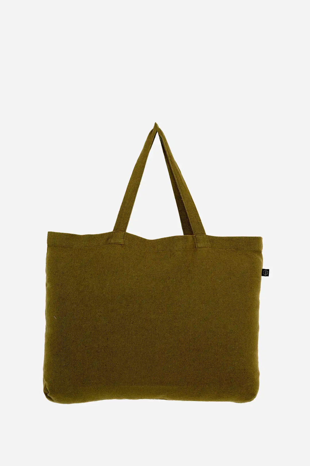 Lucciana Bag Olive Linen Cotton / 60x35cm