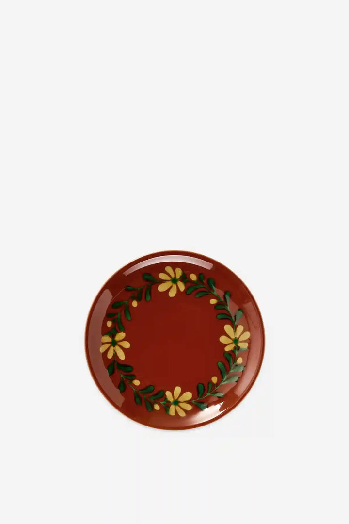 Hand Painted Lunch Plate