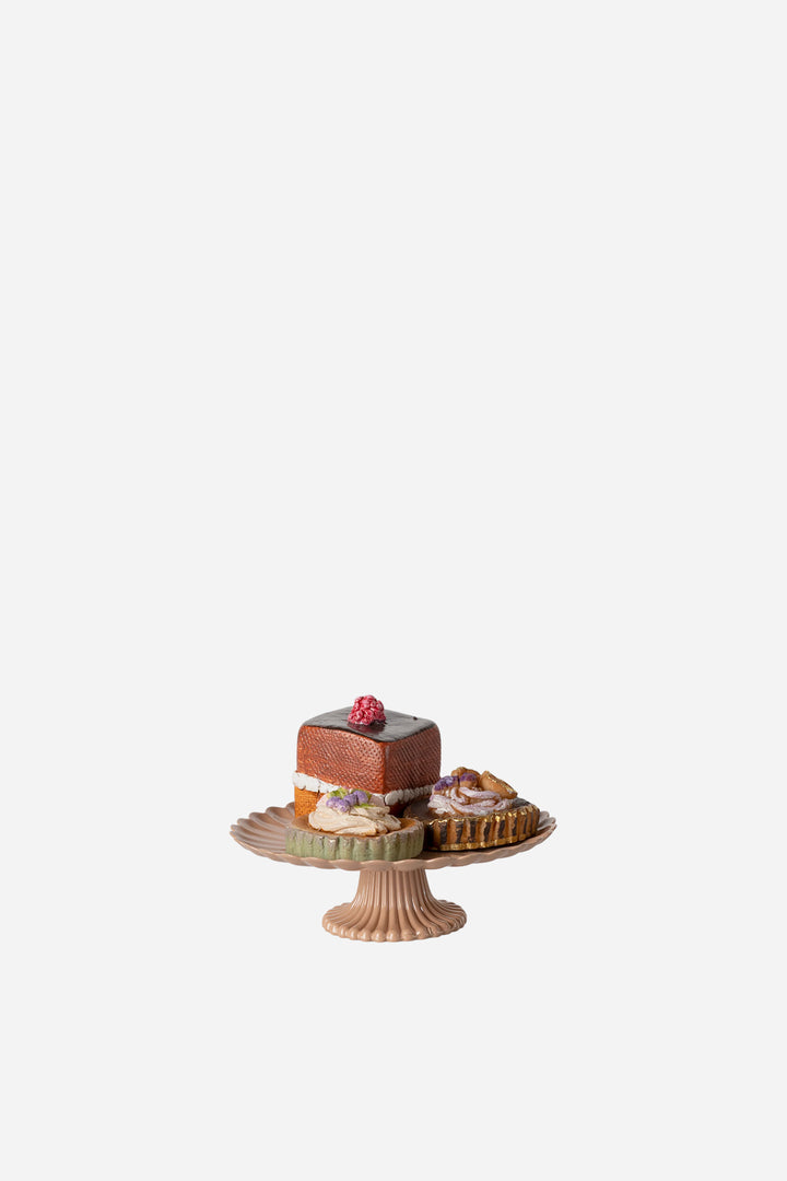 Maileg Cakes and Cakestand, Mini