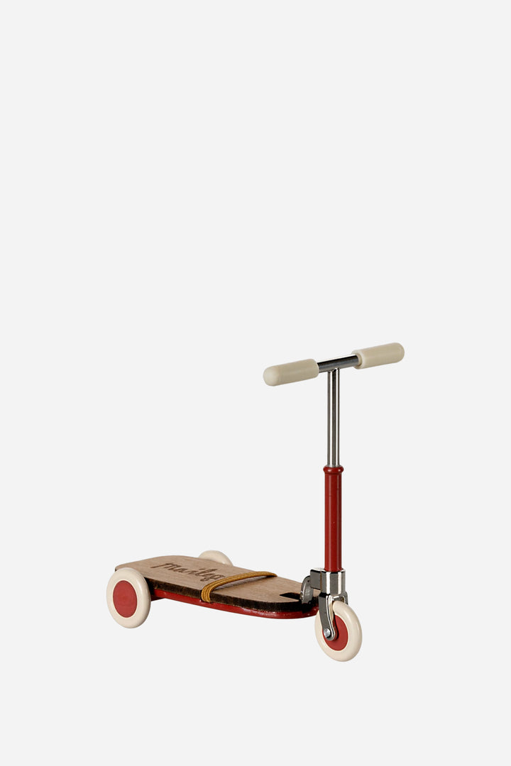 Maileg Kick board, Mouse - Red