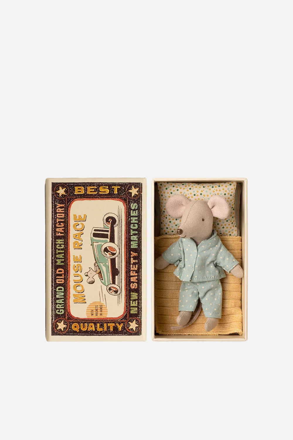 Little Brother Mouse In Matchbox