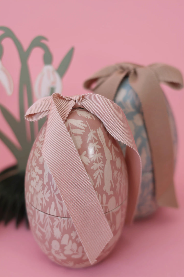 Easter Egg With Micro Lamb Small /  Powder