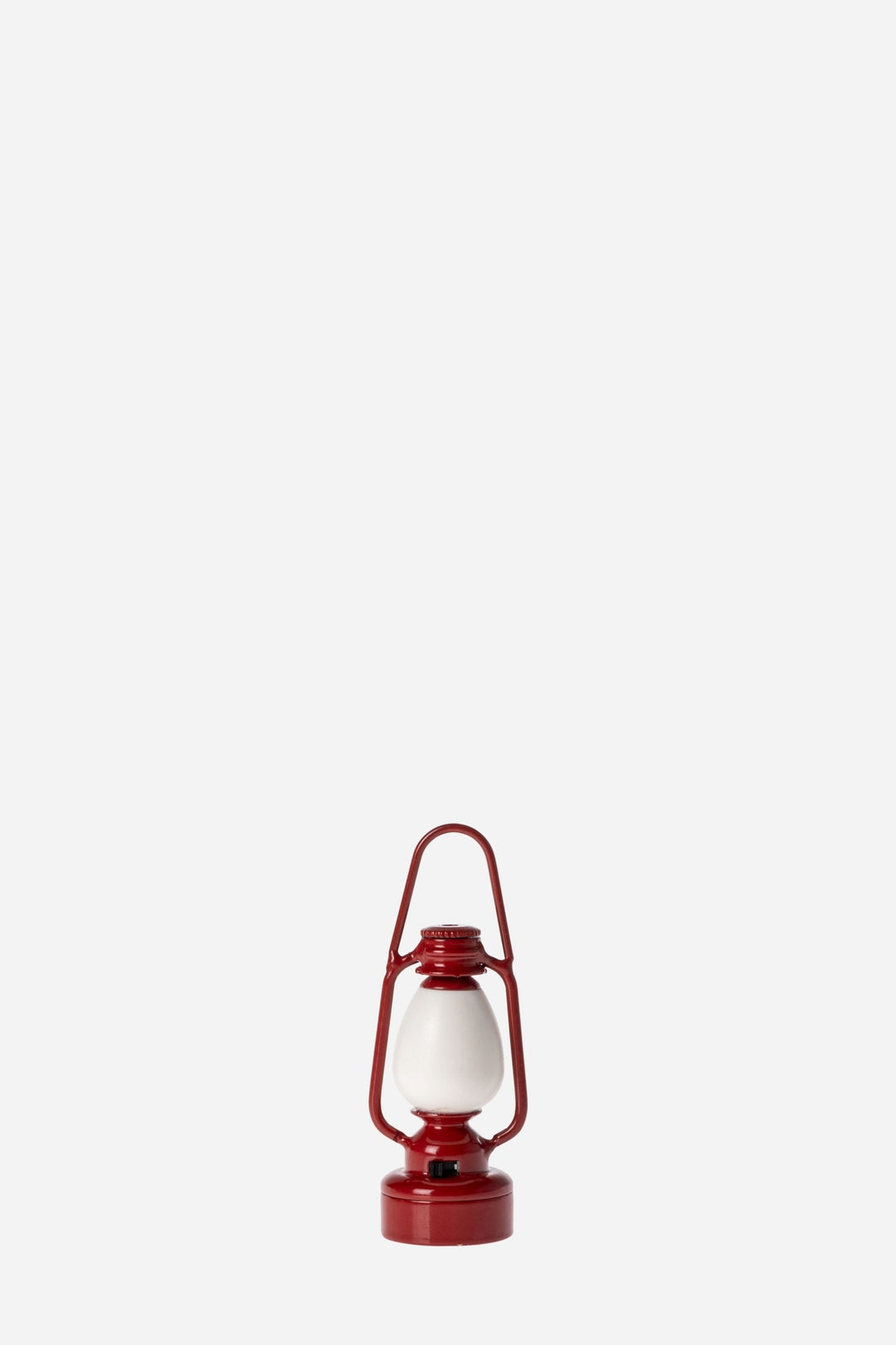 Red lantern on a white background