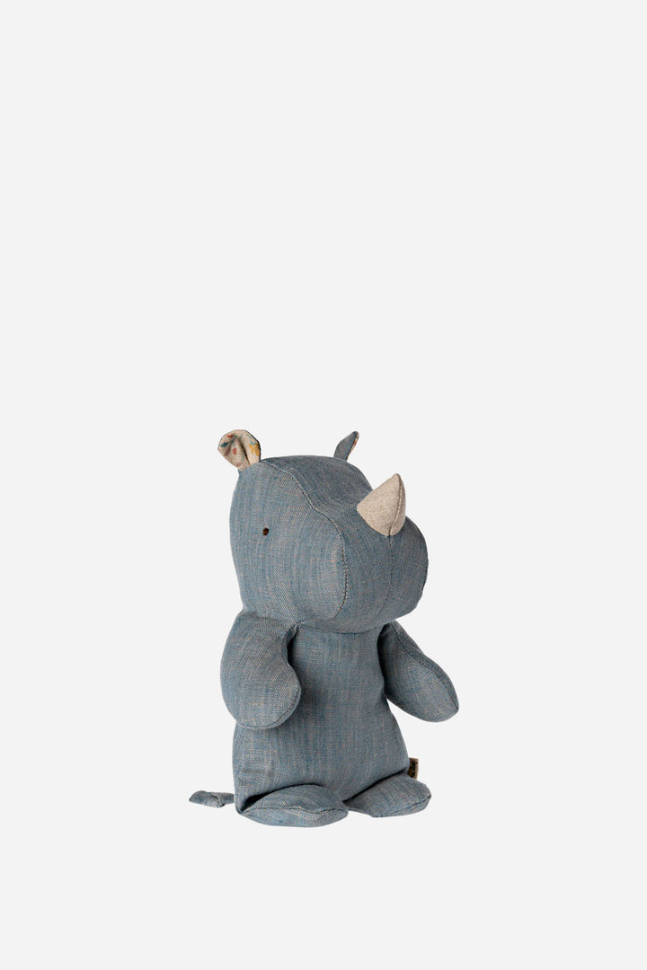 Safari friends Sml Rhino / Blue Sand