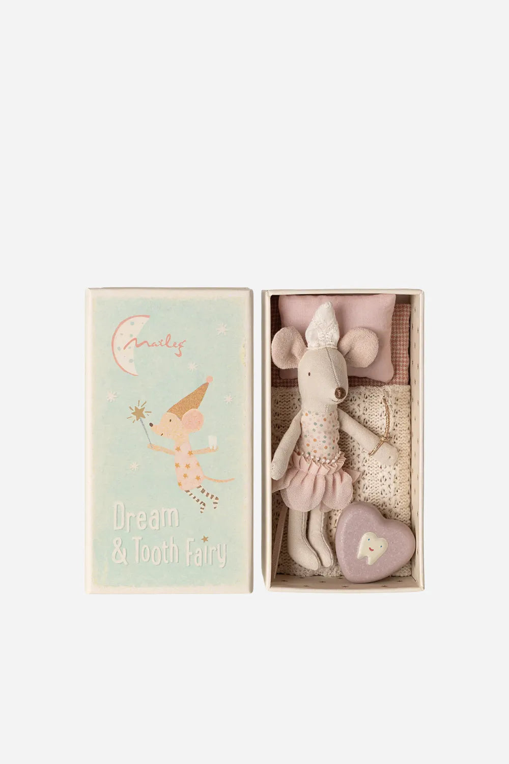 Tooth Fairy Mouse, Little Sister In Matchbox