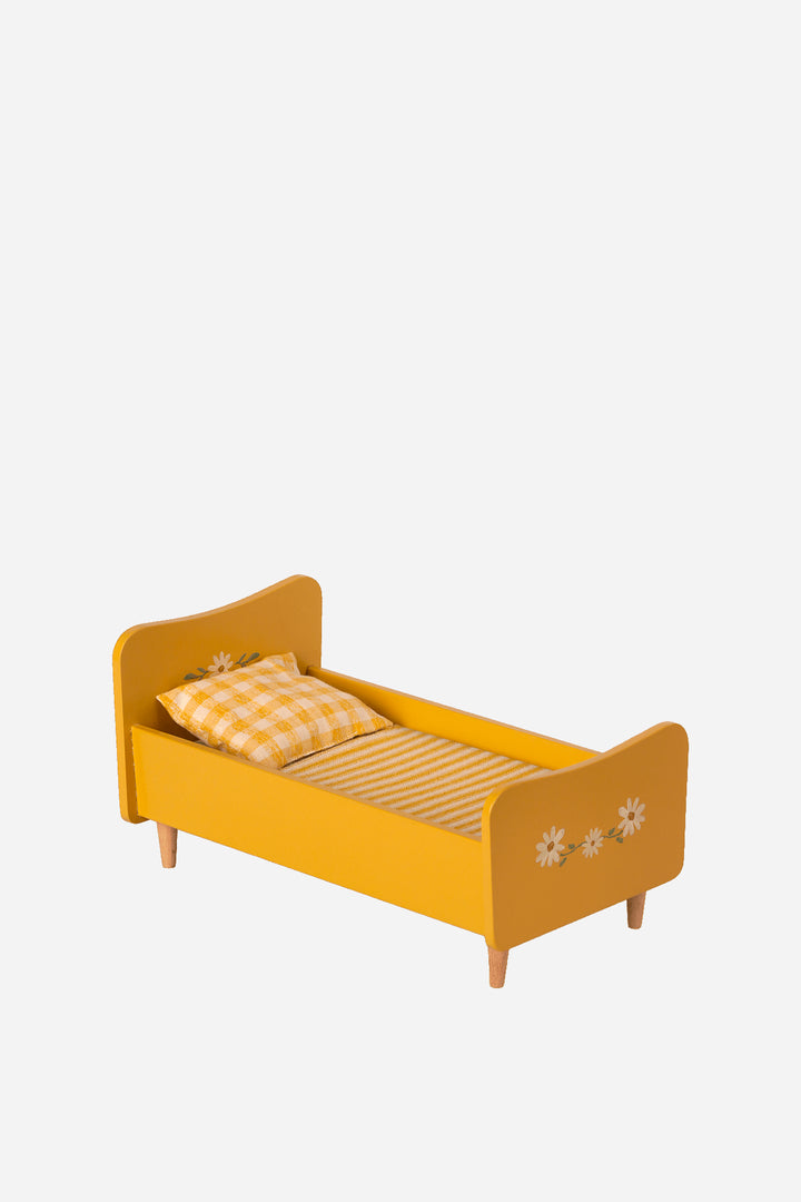 Wooden Bed Mini / Yellow