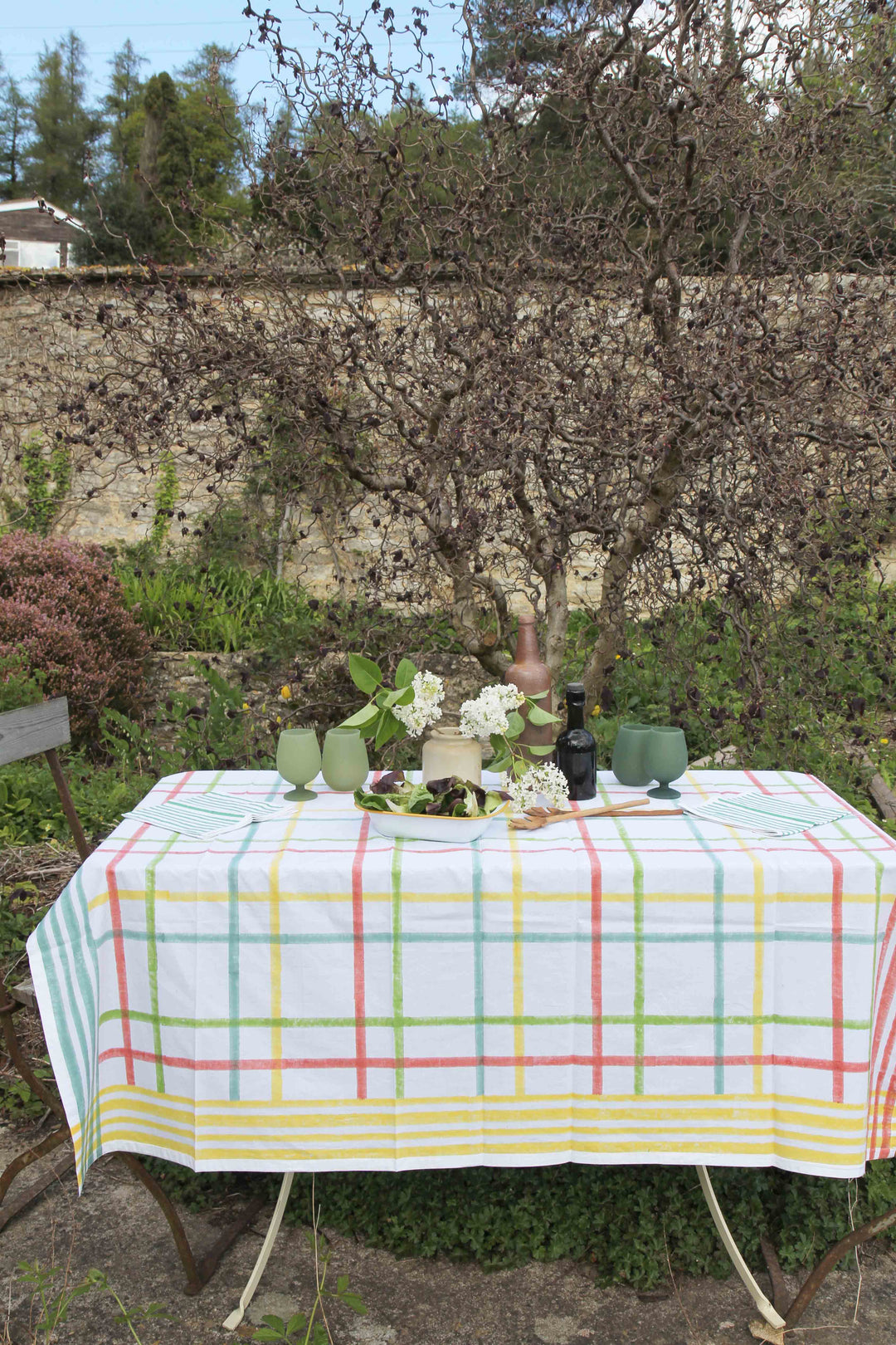 Tablecloth Rothko Peach /140x140cm