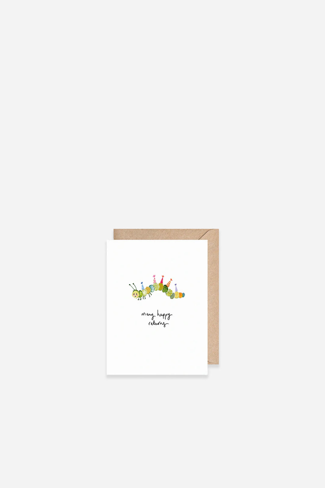 Caterpillar Happy Returns Mini Card